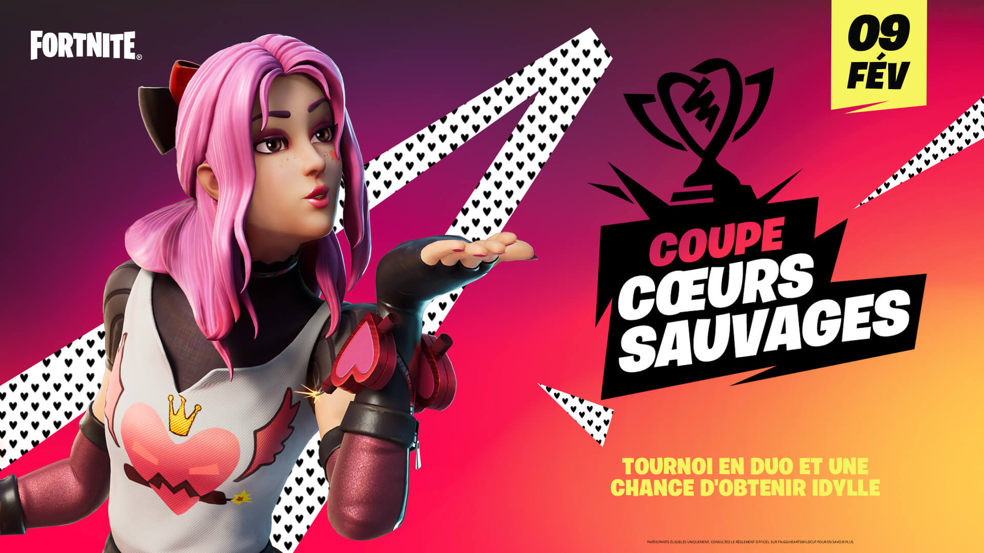 Comment participer à la Coupe Coeurs Sauvages sur Fortnite ?