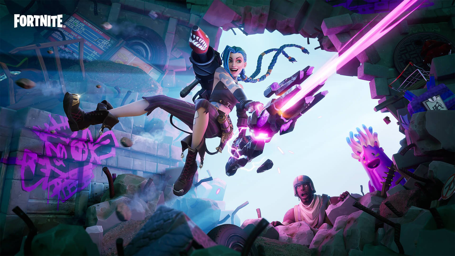 Jinx d'Arcane Fortnite, comment avoir le skin ?