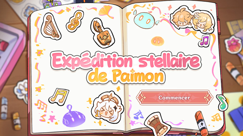 Expedition stellaire de Paimon, comment participer à l'event web Genshin Impact ?