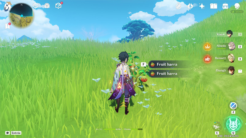 Fruit harra Genshin Impact, où en trouver ?