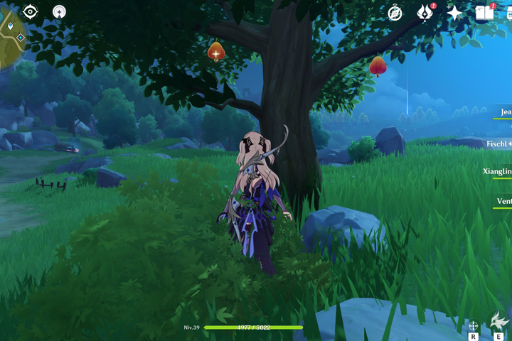 Genshin Impact Pommes crépusculaires, où en trouver ?