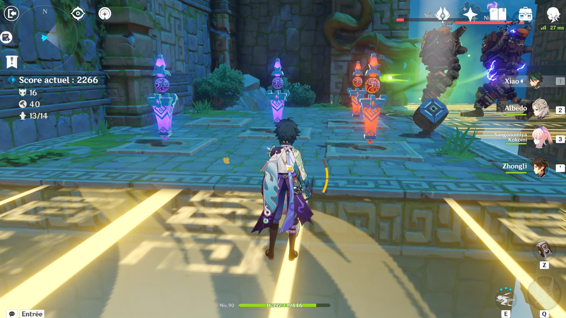 Théâtre mécanique scène des virtuosités Genshin Impact, comment réussir l'événement ?