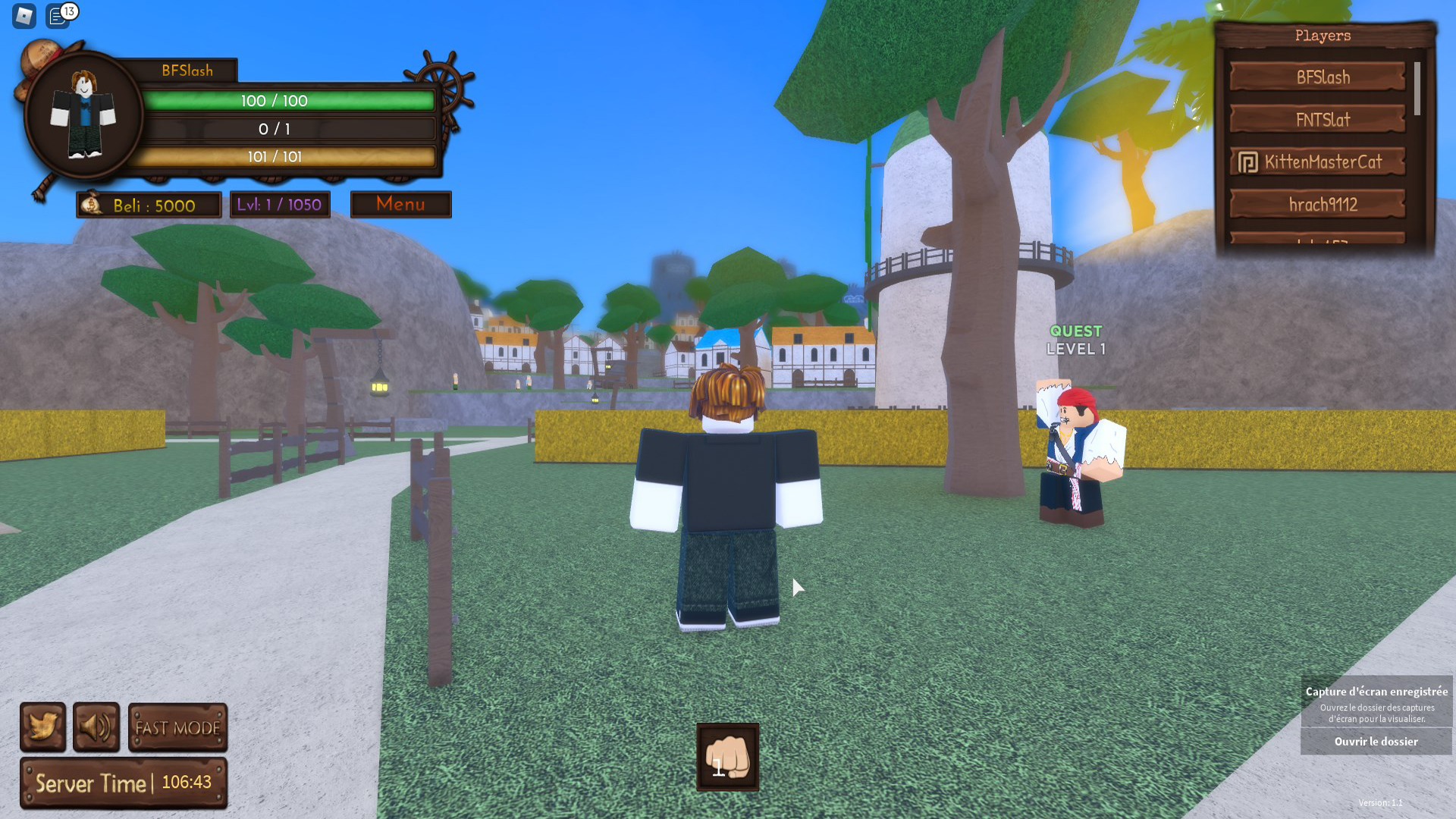 Code One Piece Millennium 3 Roblox 2021 promo, liste