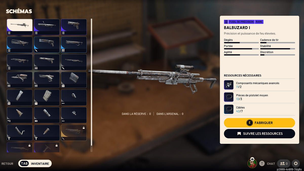 Balbuzard ARC Raiders : comment avoir l'Osprey et son plan d'arme ?