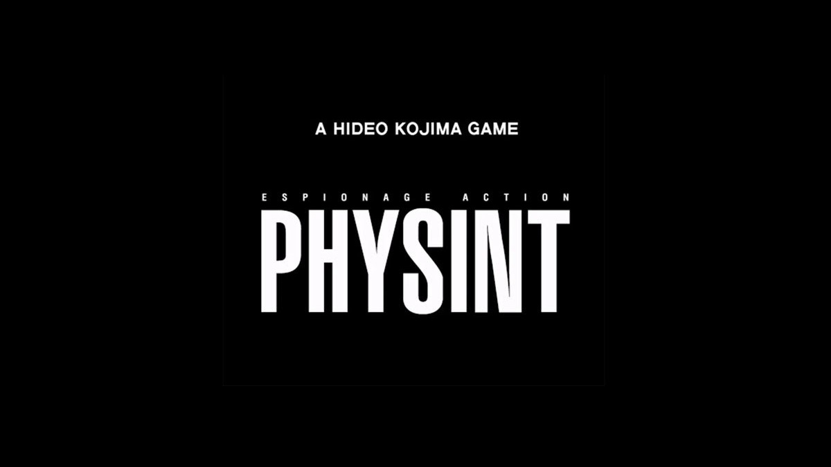 Mauvaise nouvelle pour Physint, le jeu d'espionnage d'Hideo Kojima risque de ne pas voir le jour avant au moins 5 ans !