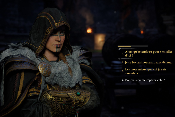 Joutes verbales Assassin's Creed Valhalla, comment les remporter ?