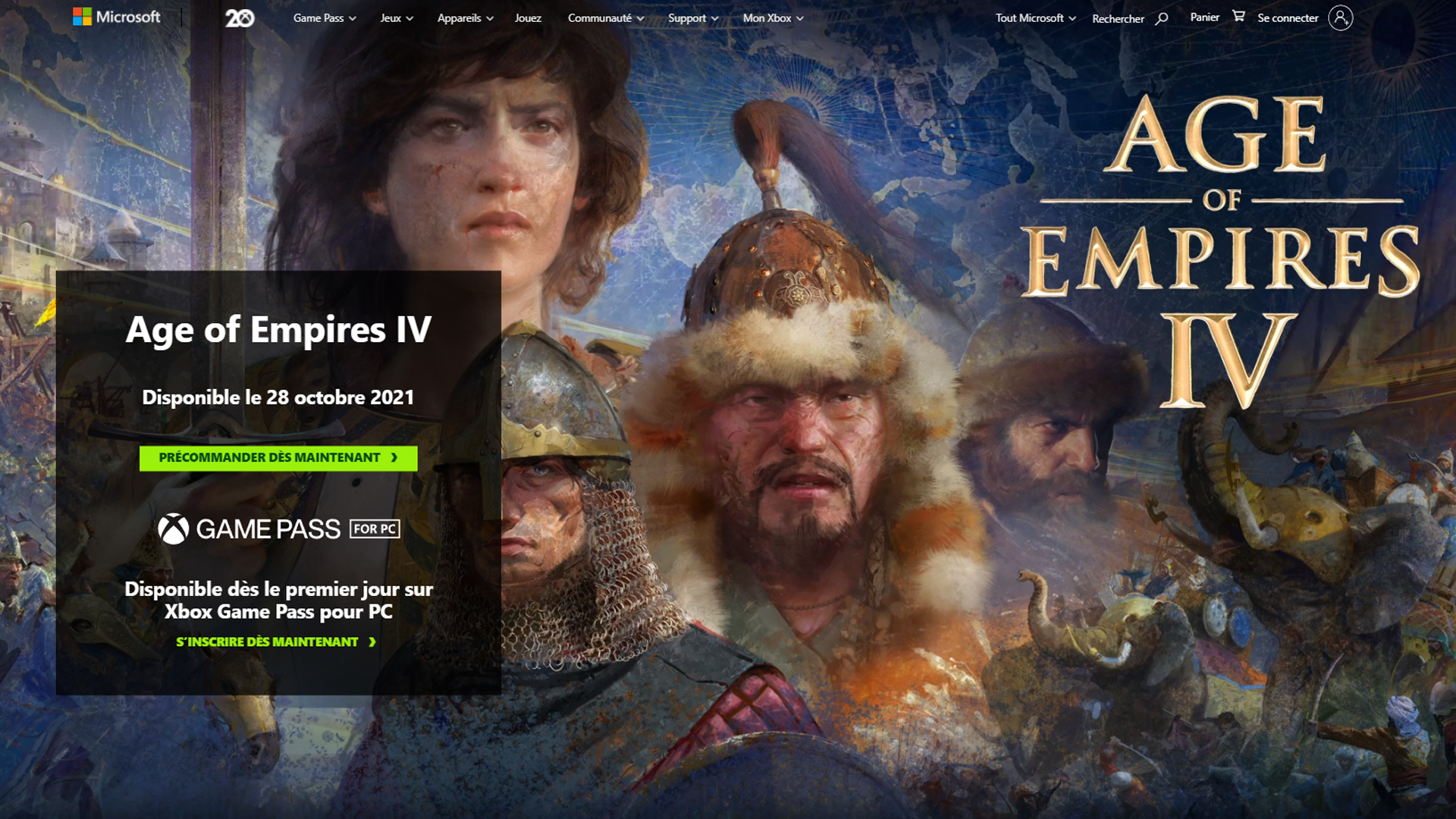 Age of Empires 4 Game Pass, comment récupérer le jeu gratuitement ?