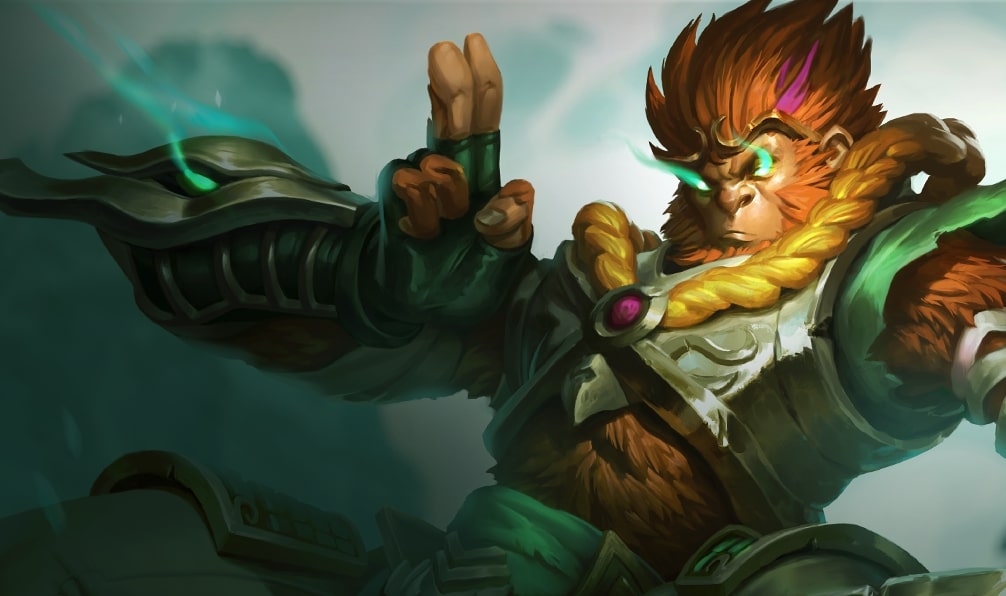 Compo Wukong Reroll sur TFT avec Jade au Set 7.5