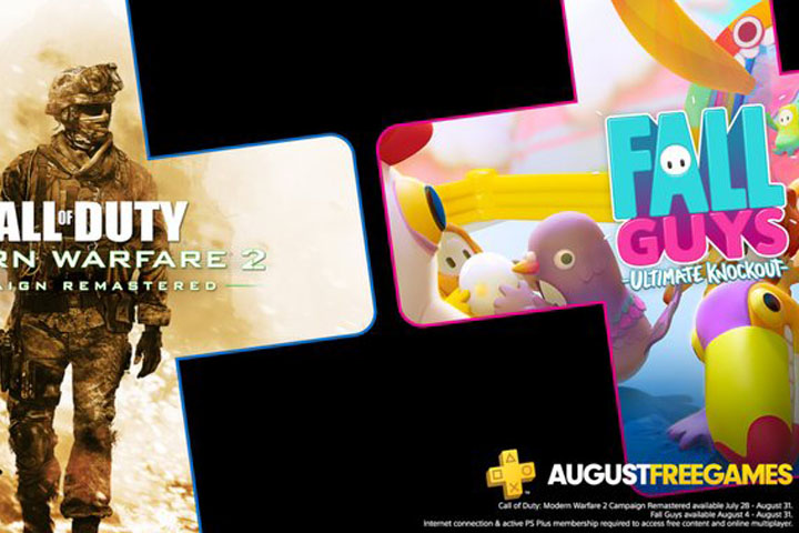 PS plus août 2020, Fall Guys et Call of Duty Modern Warfare 2 Remastered gratuits