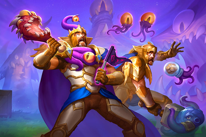 Corrompu, mécanique de corruption avec Folle journée à Sombrelune sur Hearthstone