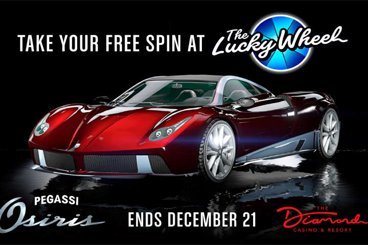 Pegassi Osiris sur GTA 5 Online, la voiture du podium du casino