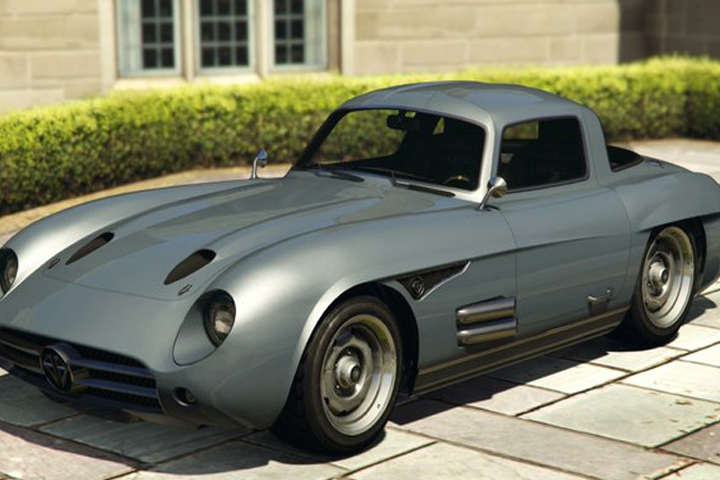 Benefactor Stirling GT sur GTA 5 Online, la voiture du podium du casino